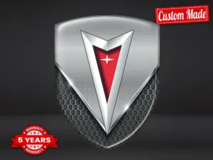 Pontiac Logos Silicona Auto Pro Máximo Duradero Estilo Estiloso